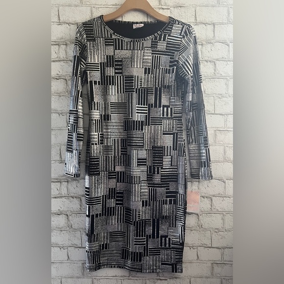 LuLaRoe Dresses & Skirts - NEW!!! Long Sleeve Midi Dress Size XS Lularoe Elegant Debbie Size XS